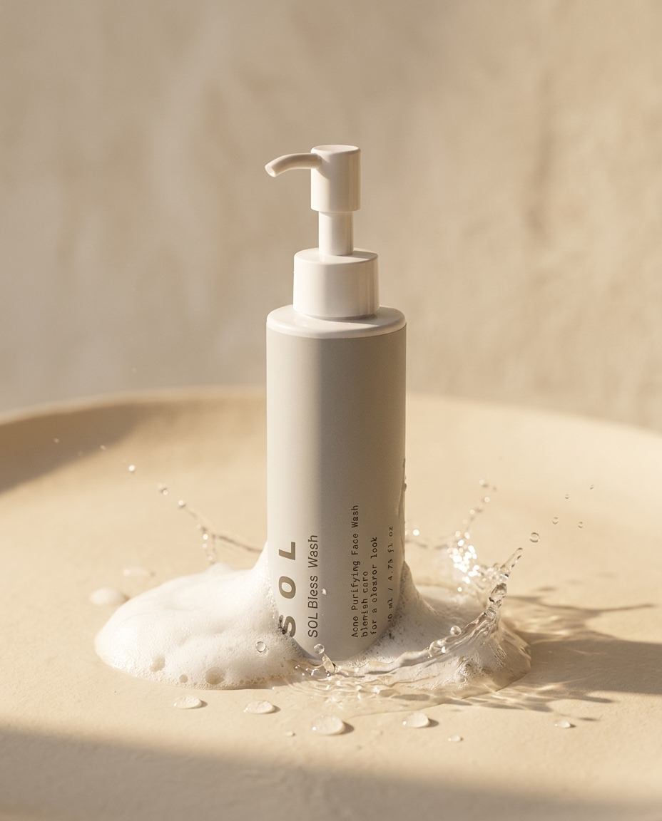 SOL Bless Wash | Acne Purifying Face Wash