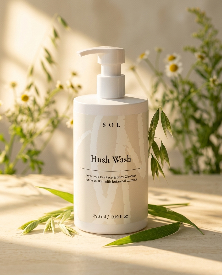 Hush Wash | Sensitive Skin Face & Body Cleanser