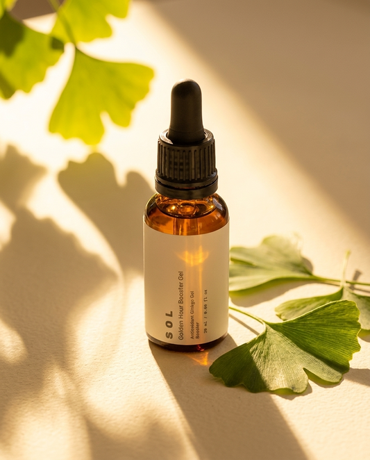Golden Hour Booster Gel | Antioxidant Ginkgo Gel Booster